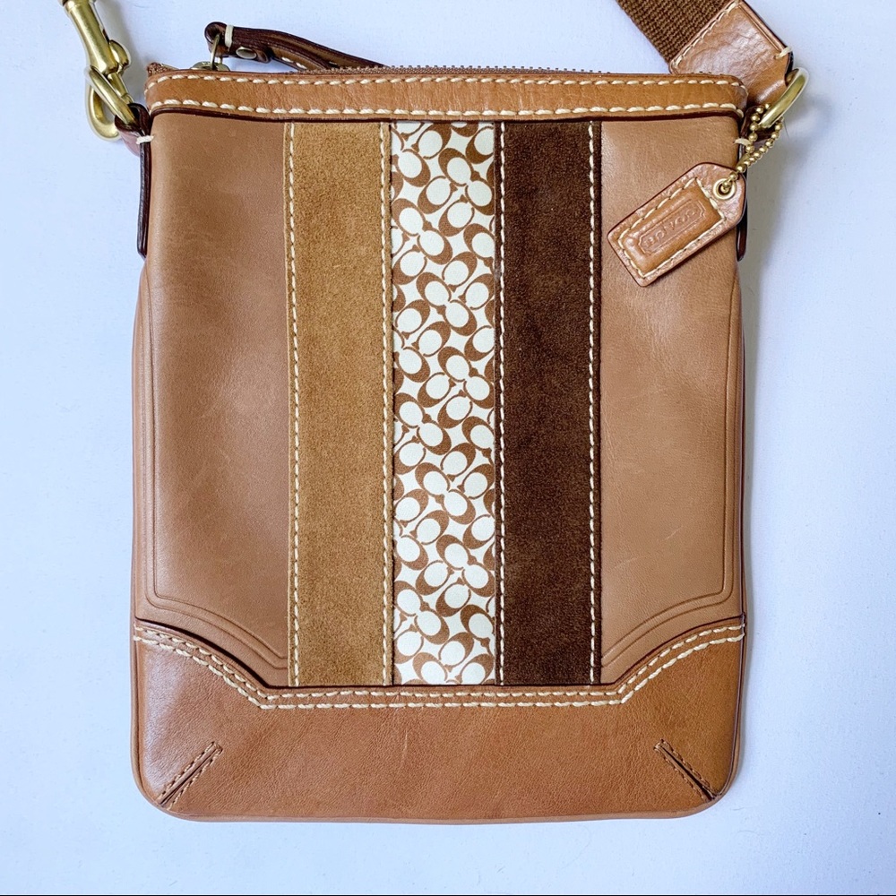 Coach north / south Swingpack | Rare color way!